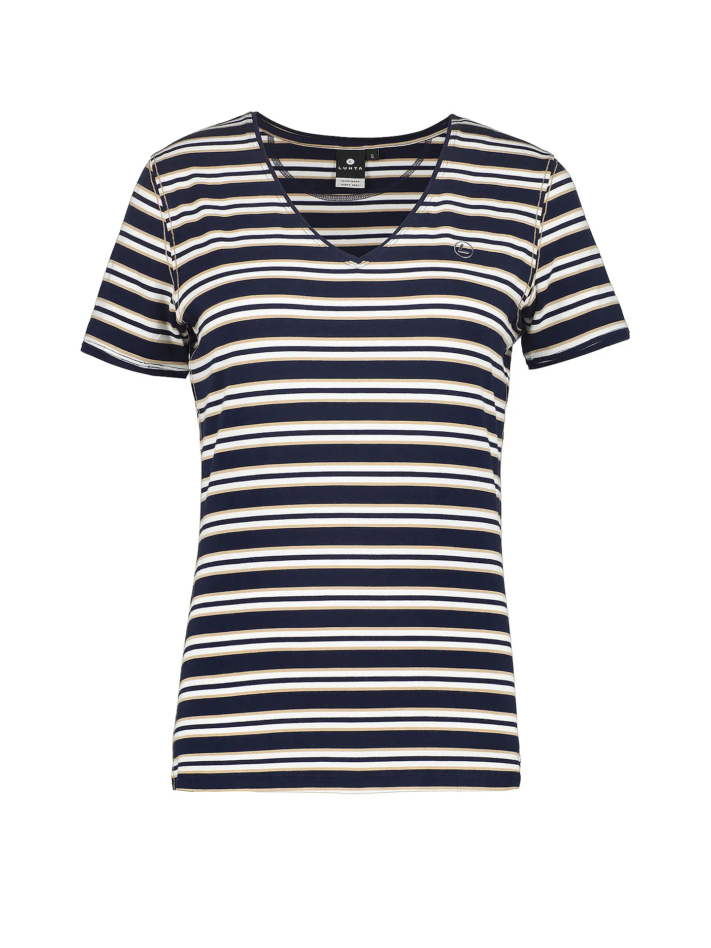 LUHTA | Damen T-Shirt Kibihaka | dunkelblau